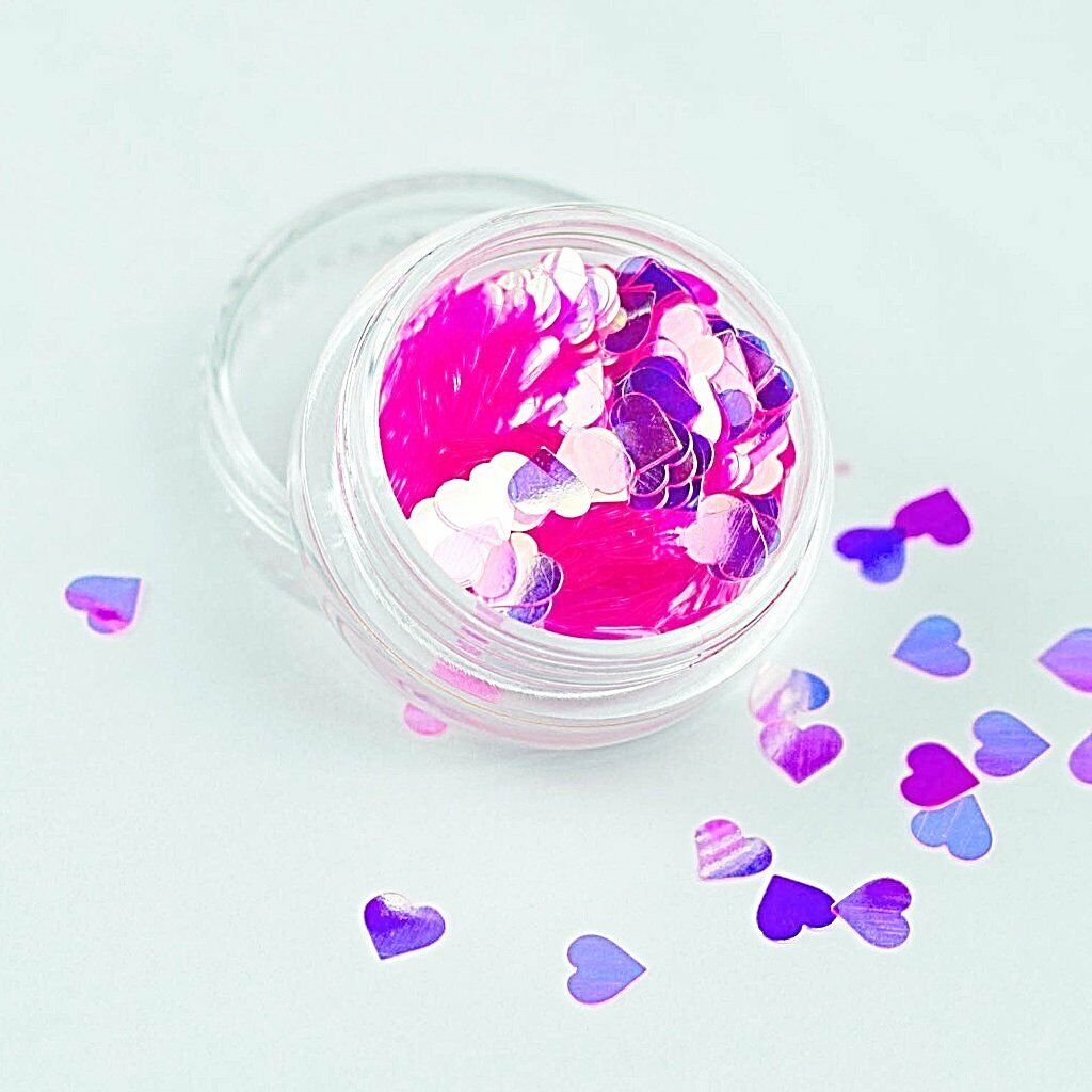 Chunky Heart Star Circle shapes Glitter Face Eye Body Dance Festival Tattoo Nail - Picture 11 of 54