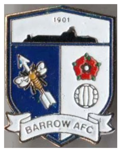 Pin (badge) England Barrow AFC