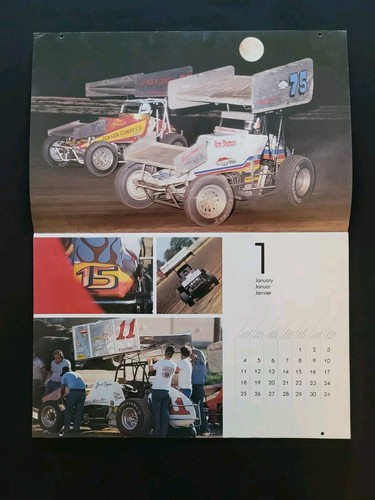 1981 Sprint Car 12-Month 11" x 17" Calendar, Swindell/Green/Noffsinger/Pankratz - Picture 2 of 15