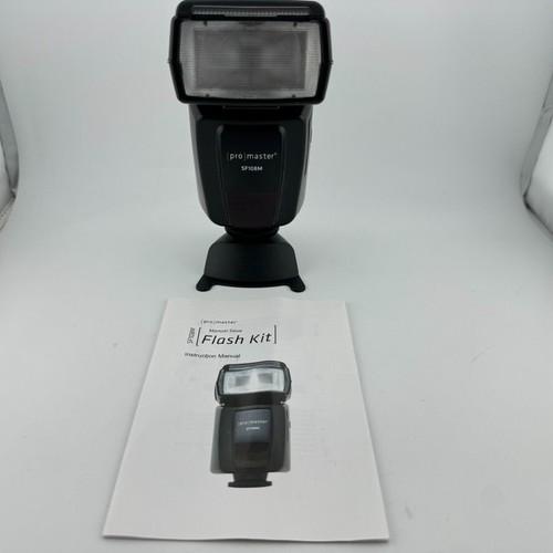 Promaster SF108M Digital Shoe Mount Manual Slave Flash Kit - Picture 1 of 7