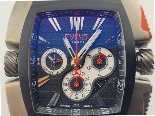 Cyrus Kuros Titanium Monaco Grand Prix Chronograph Special Edition - Picture 2 of 10