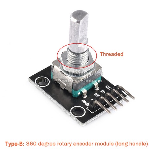 Rotary Encoder Module Brick Sensor Development Board knob cap 360 Degrees - Picture 9 of 11