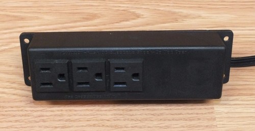 Recessed AC Power Plug Strip w/ Stainless Cover (E317850) (2 or 3 Outlets) READ - Picture 11 of 17
