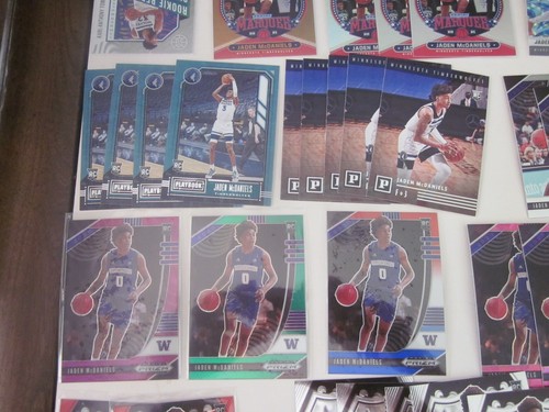 61 TARJETAS RC JADEN McDANIELS ROOKIE FLUJO MOSAICO ÓPTICA PRIZM SELECT TWOLVES - Imagen 4 de 8