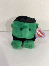 Vintage Puffkins Stitch Frankenstein Small Bean Bag Plush Stuffed 5" 1999 New