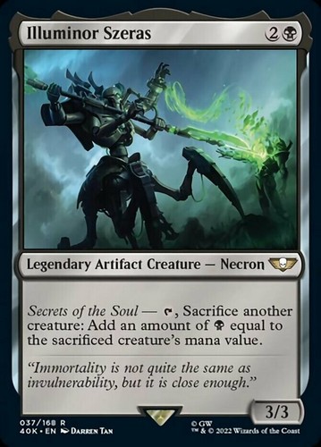 x1 Illuminor Szeras R MTG Commander: Universes Beyond: Warhammer 40.000 M/NM, EN