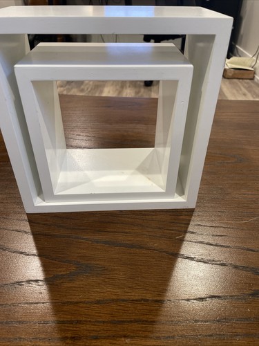 Lot If 2 Floating Display Box Shelf 1242 - Picture 6 of 7