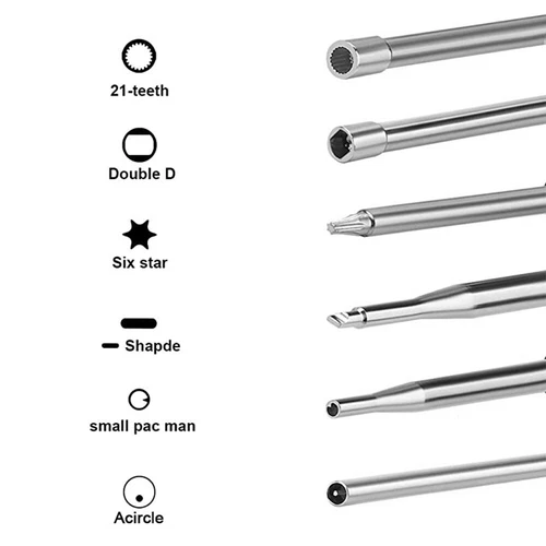 12-tlg/Set Motor Vergaser Einstellwerkzeug Kit passend für gängige 2 Zyklen klein - Bild 5 von 13