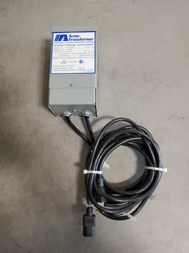 ACME Transformer T-2-53007-S 240/480V 50/60Hz 1 Phase.                     4B-21 - Picture 3 of 3