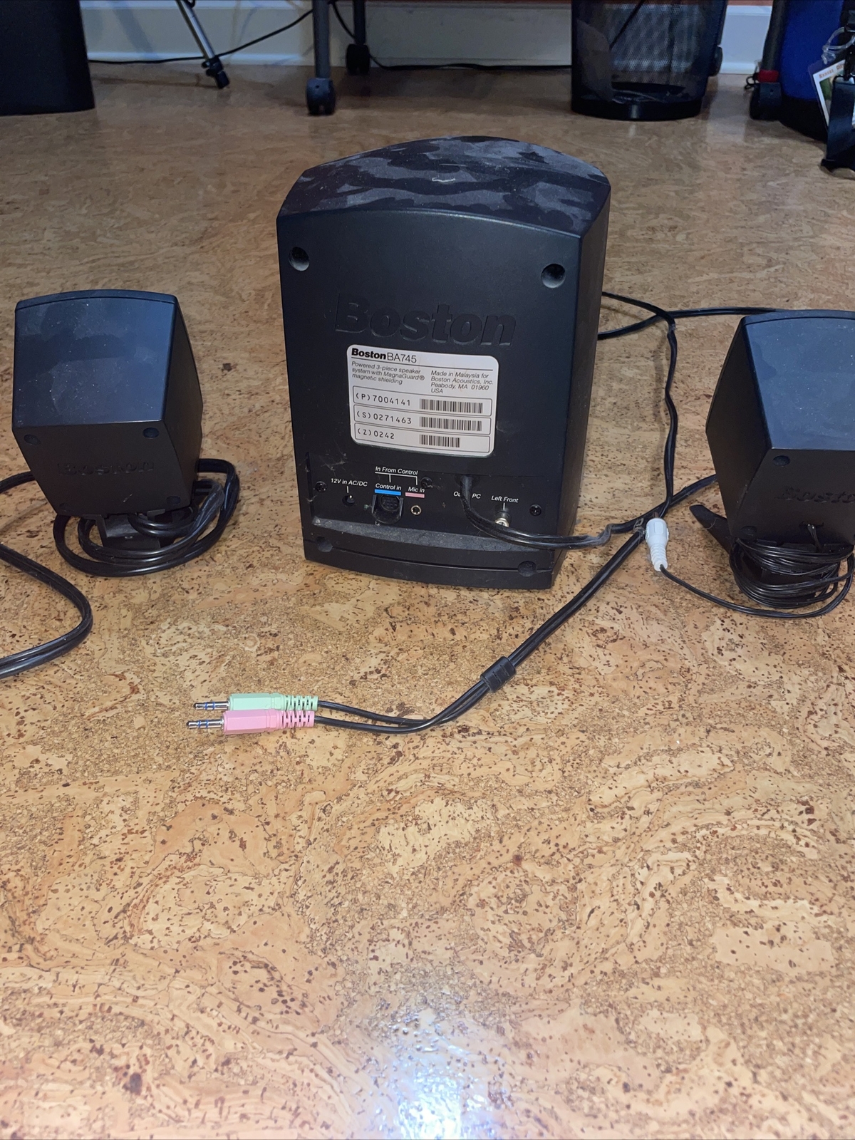 Boston Acoustics BA745 Computer 