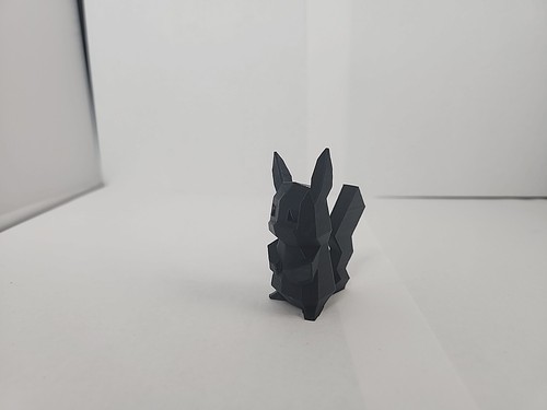 3d Printed Black Pikachu - Picture 3 of 6