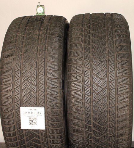 2 PNEUMATICI 285 45 R 20 PIRELLI INVERNALE AL 71% GOMME USATE #ADRIATICA - Foto 2 di 3