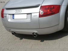 FOX Duplex Racinganlage ab Kat je 1x100mm gerade für Audi TT 8N quattro 1.8l
