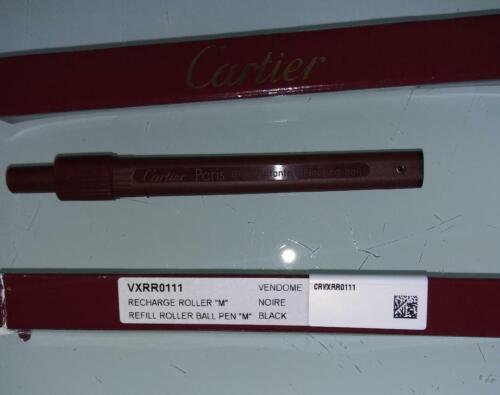 *** Anillo CARTIER Roller Ball Vendome Chapado en Oro con 1 - Recarga Rara *** - Imagen 10 de 13