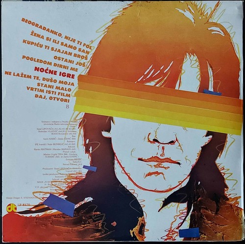 Fadil Toskić - Nočne Igre lp Vinyl Rare Ex-Yugoslavia Like New - Picture 2 of 5