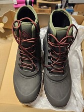 Mens Size 14 MUCK BOOT COMPANY Men's Apex Lace Up Black Boot Waterproof AXML-000