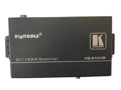 Kramer 2x1 HDMI switcher VS-21H-IR - (no Power Adapter)