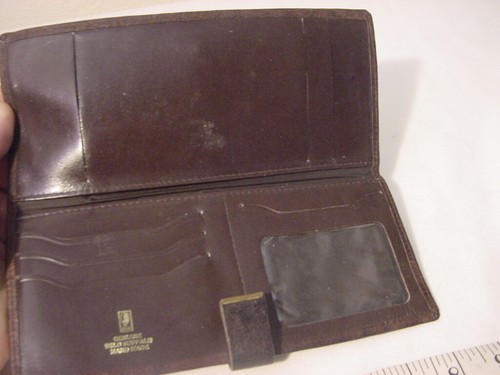 BUSBY ECHT BÜFFEL HANDGEFERTIGT - GELDBÖRSE GELDSCHEINFACH KREDITKARTENETUI - Bild 3 von 4