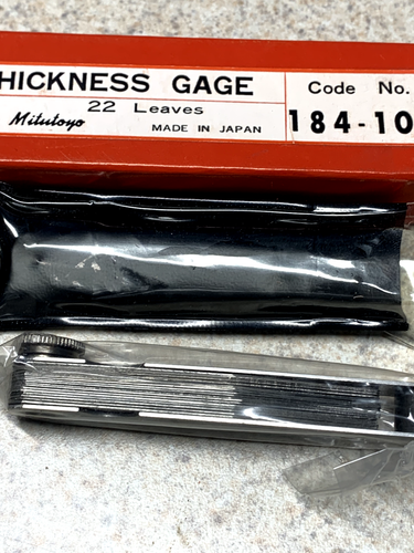 Machinist Tools: Mitutoyo Thickness Gage 184-102 (NOS) - Picture 2 of 3