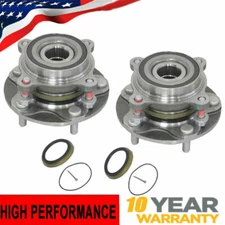 Front Wheel Bearing Hub for 2008-21 Toyota Sequoia Toyota Tundra 4WD 2PCS