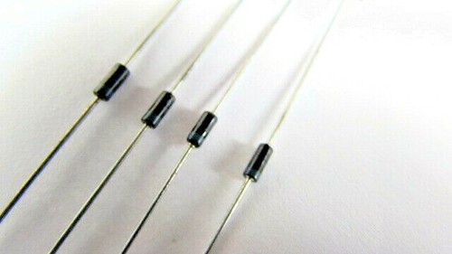 1N481 ITT GERMANIUM Black Glass Diodes 200V 100mA (10 Pieces) NOS SHIPS FAST USA - Picture 13 of 18