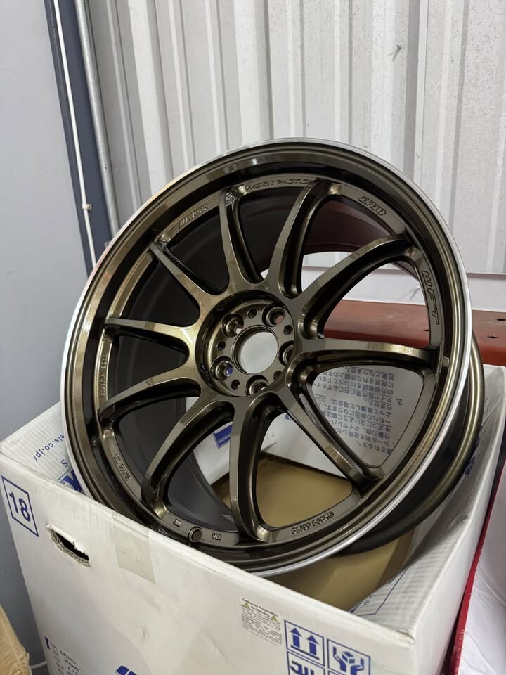 WORK EMOTION ZR10 5X100 18X9.5+38 HGLC Bronze Subaru BRZ FRS GR86