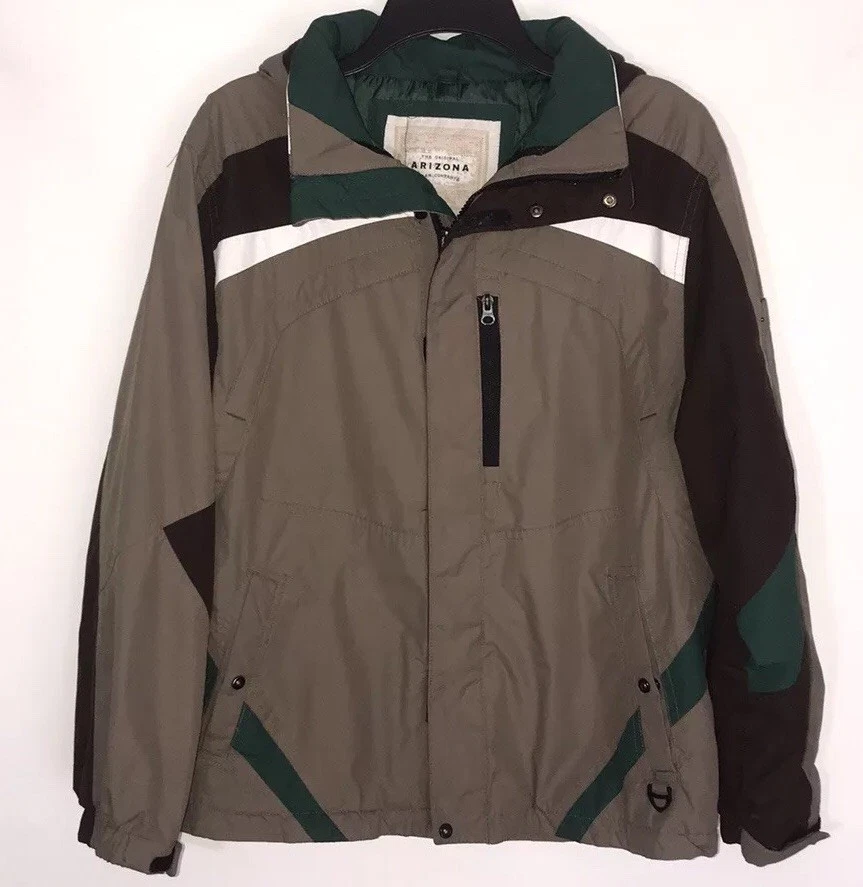 Arizona Jean Company Unisex Weather Jacket (14-16) Large Color Military Green
