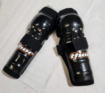 Thor Mx Motocross Hinged Knee Pads Shin Guards Off road Racing Size Youth/Small