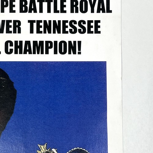 KING JERRY LAWLER 2008 Bolivar Blowout Over-the-Rope Battle Royal MCW Wrestling - Picture 5 of 9