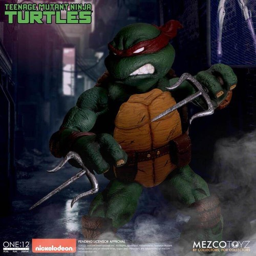 NEW Mezco Toyz ONE:12 Collective Teenage Mutant Ninja Turtles TMNT Raphael Raph - Picture 2 of 6