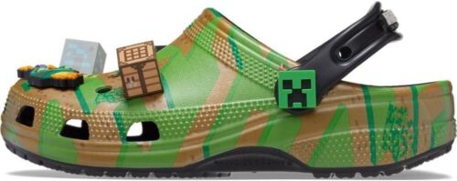 Crocs Unisex's Minecraft Elevated Clog Size UK 6 - Picture 7 of 7