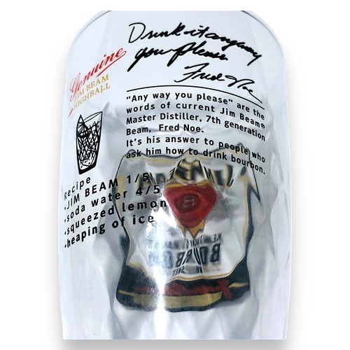 Jim Beam High Ball Glass Cup Suntory Beer World's No.1 Bourbon Pub Bar Rare J7 - Picture 10 of 12