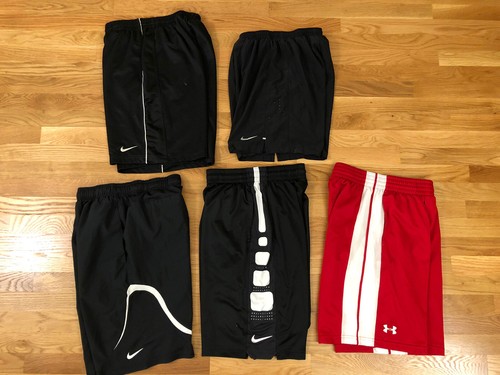 Lot Of 5 Nike Under Armour Mens Small BASKETBALL