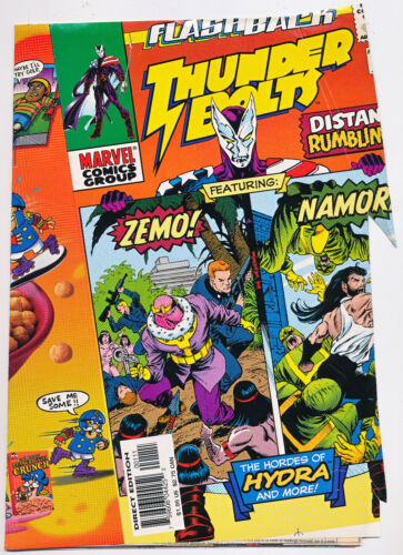 Flashback Thunderbolts #Minus 1, One of a Kind Error/Misprint! No Grade Possible