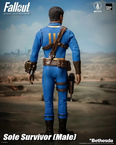 Threezero Fallout 1/6 Sole Survivor (Male) Figure from Japan - Picture 6 of 15