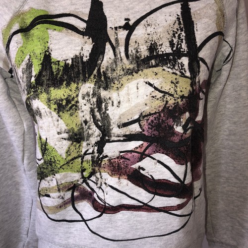 Sweatshirt Proenza Schouler Graphic Neiman Marcus S Graffiti Gray - Picture 3 of 10