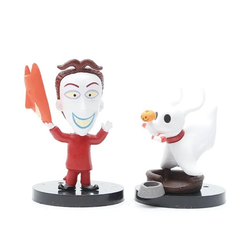 Juego de 10 vinilos modelo PVC Navidad Pesadilla Sally Jack Skellington. - Imagen 20 de 24