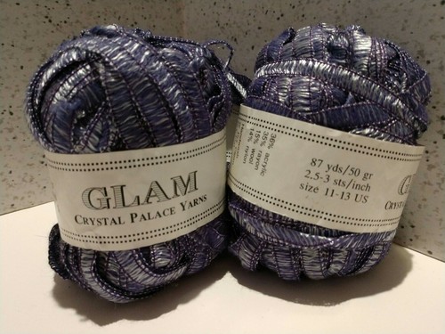 Crystal Palace Garn VINTAGE "GLAM"- *STRAW INTO GOLD* - Farbe#2134 - Shiny Purple - Bild 2 von 9