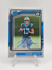 2024 Donruss Optic #299 Xavier Legette Rated Rookies RPS Autographs #105/325