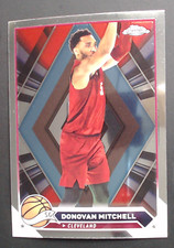 2023-24 Topps Chrome Basketball Donovan Mitchell #45 Pink Refractor