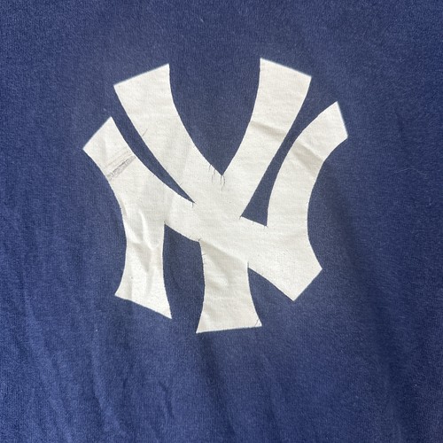 Vintage New York Yankees T-Shirt Men Size XL BLUE Derrick Jeter - Bild 4 von 10