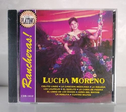Lucha Moreno Serie de Platino Rancheras! CD New! Rare! FREE SHIPPING!  - Picture 1 of 2