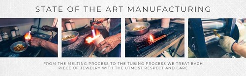 Italienische 14K Gold Creolen 30mm gedreht dick Gold Paddelboden Italia Neu - Bild 3 von 9