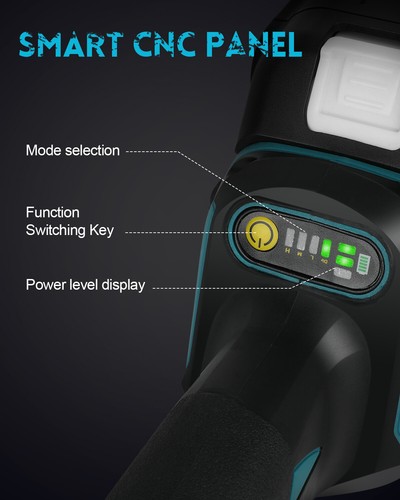 125mm Cordless Brushless Angle Grinder Power Tools 5.5Ah battery for Makita 18V - Picture 5 of 43