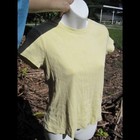 Bright Sunshine Yellow XXL Girls Old Navy T Shirt Plain Solid