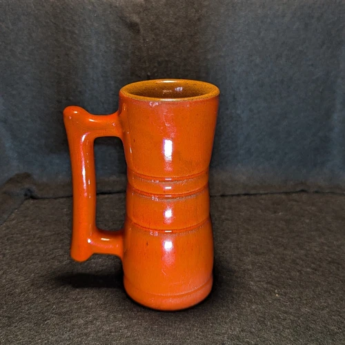 Frankoma Pottery, Juice Cup, Burnt Red