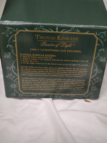 Thomas Kinkade "A Quiet Evening" Lighted Cottage Collection  - Picture 6 of 8