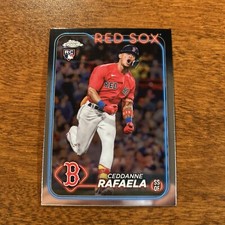 2024 Topps Chrome #118 Ceddanne Rafela RC Rookie Boston Red Sox A62