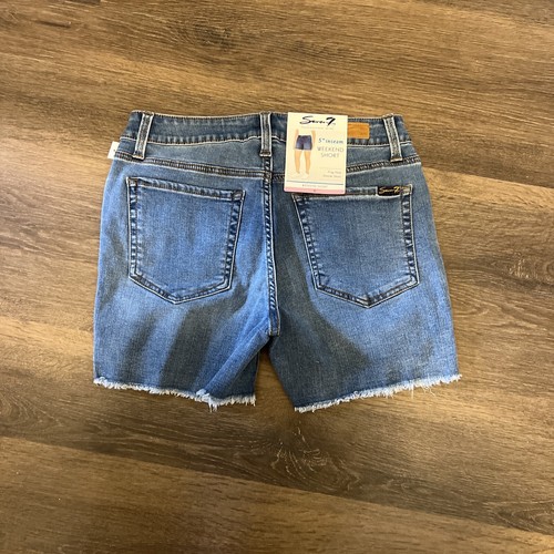 Seven 7 Damenshorts 6 Weekend 5" kurz ausgefranster Saum Einzelhandel 59 $ - Bild 3 von 10