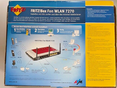 avm fritz!box fon wlan 7270 - Bild 2 von 7